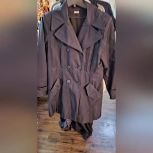 Womens DKNY Trench Coat